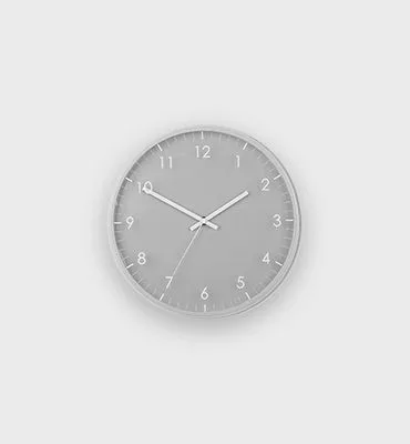 Simple Black Clock - hthfengbao